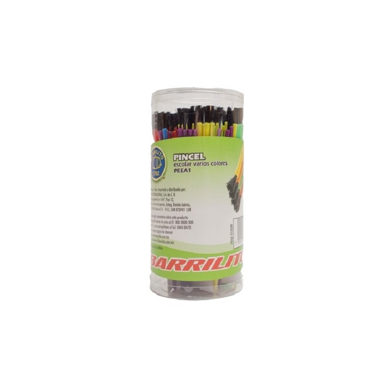 PINCEL ESCOLAR 144PZ-BARRILITO-PINCEL