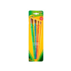 PINCEL ESCOLAR 4PZ-CRAYOLA-PINCEL