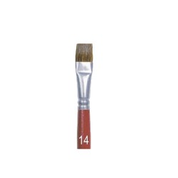 PINCEL OREJA DE BUEY PLANO S181 NO.14-RODIN-PINCEL