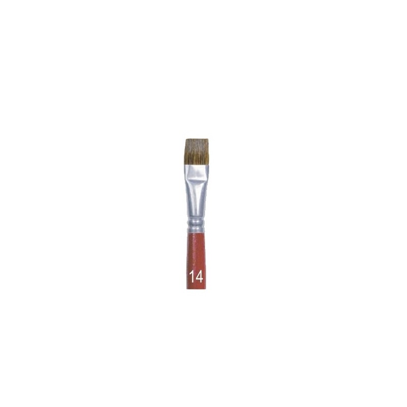 PINCEL OREJA DE BUEY PLANO S181 NO.14-RODIN-PINCEL
