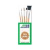 PINCEL PELO DE CAMELLO  DIAMOND  3 RDO (NO. 3/0,3 Y 6) , PLANO NO.4 Y BROCHA 5/8 -MECANORMA-PINCEL