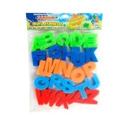 PINTA ESPONJAS ABC 26 PZ-MEGAFUMI-ESPONJA P/PINTURA