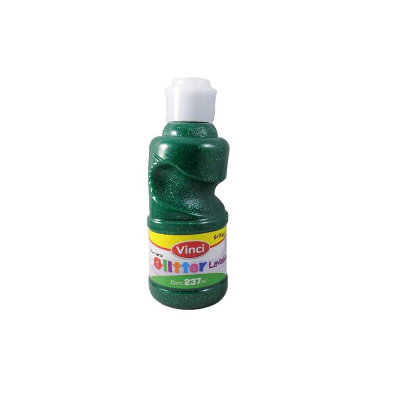 PINTURA DIGITAL GLITTER 237ML -VINCI-PINTURA ESCOLAR