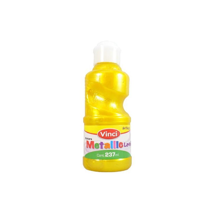 PINTURA DIGITAL METALICA 237ML-VINCI-PINTURA ESCOLAR