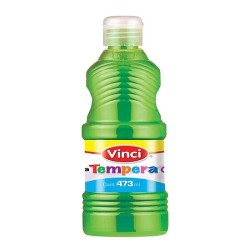 PINTURA TEMPERA 473 ML FLOURESCENTE-VINCI-PINTURA ESCOLAR