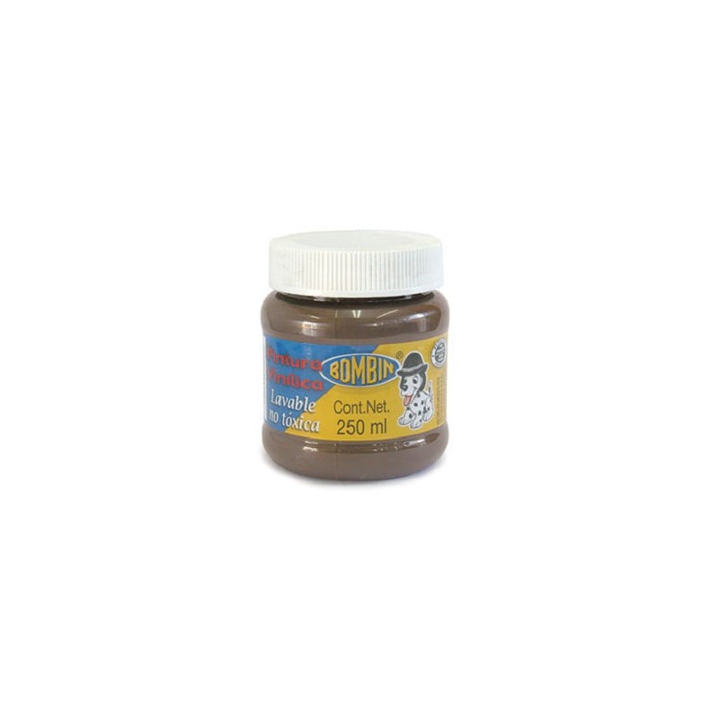 PINTURA VINILICA BOMBIN 250ML-BOMBIN-PINTURA ESCOLAR