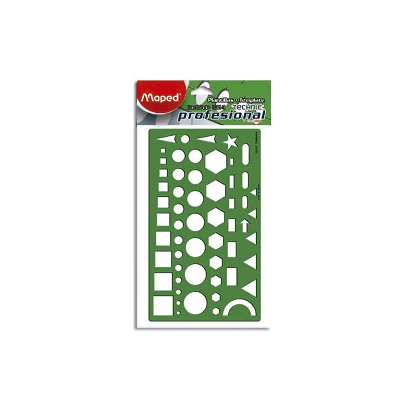 PLANTILLA COMBINADA PLASTICA PROF VDE #25-MAPED-PLANTILLA