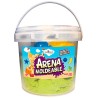 ARENA MOLDEABLE CON CUBETA  Y 8 MOLDES-EDUCACTIVITY-JUGUETE