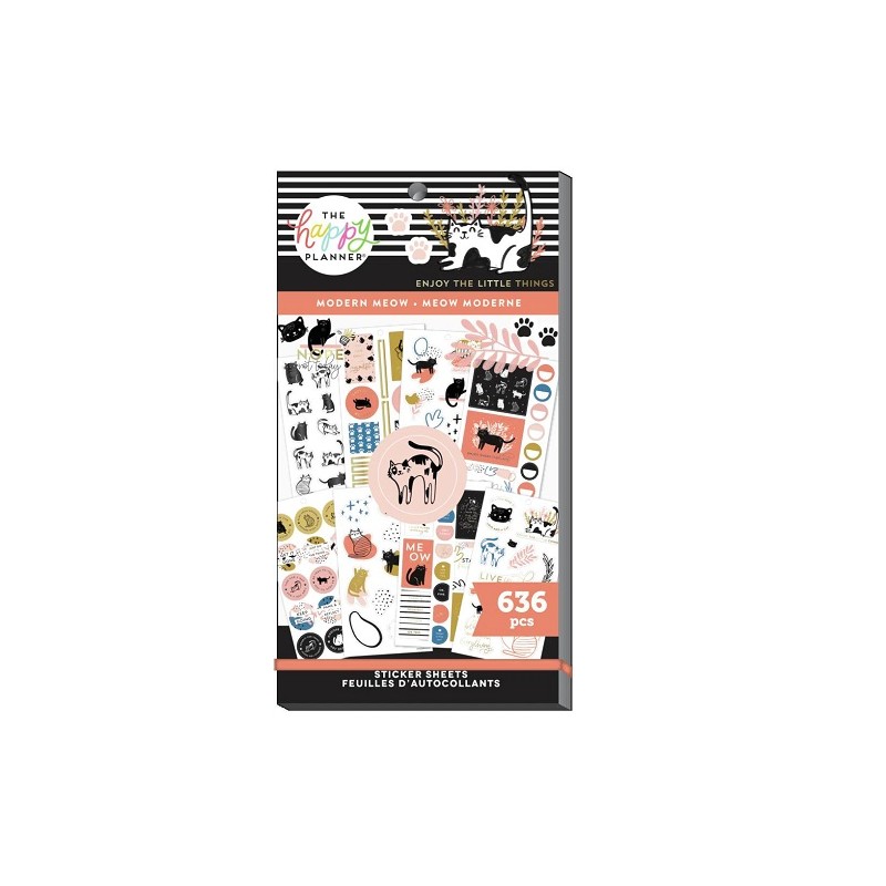 BLOCK 30 H DE STICKERS-HAPPY PLANNER-CALCOMANIA