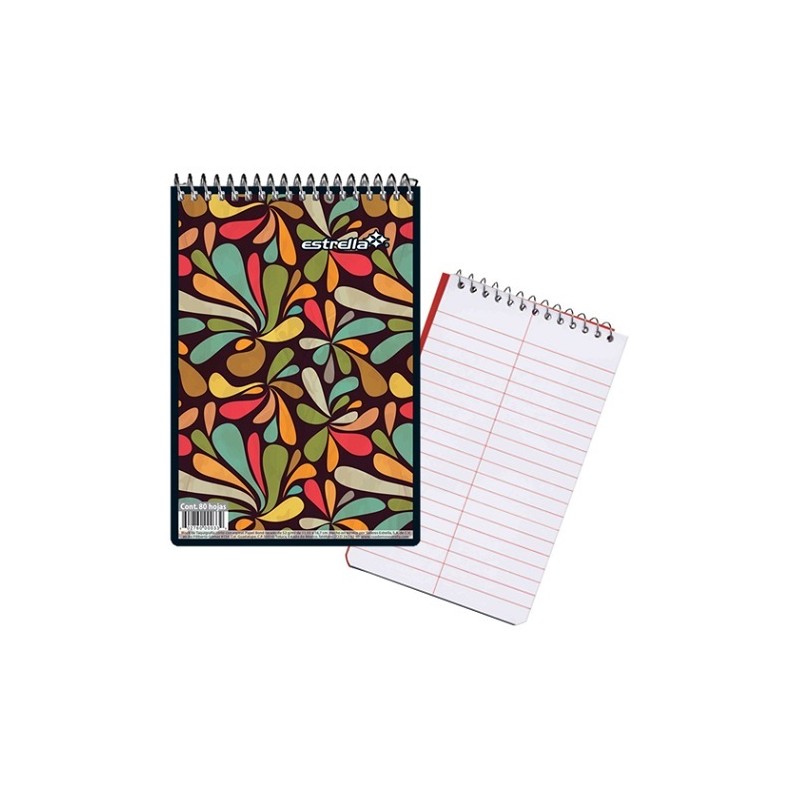 BLOCK TAQUIGRAFIA  80H-ESTRELLA-BLOCK O CUADERNOS