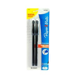 BOLIGRAFO BORRABLE PUNTO MEDIANO 2 PZ-PAPER MATE-BOLIGRAFO