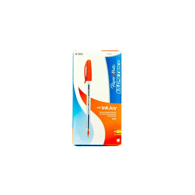 BOLIGRAFO KILOMETRICO 100 12PZ-PAPER MATE-BOLIGRAFO