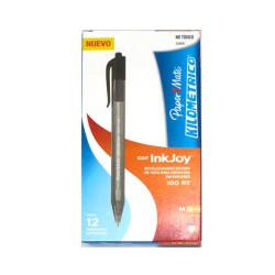 BOLIGRAFO KILOMETRICO 100RT PUNTO MEDIANO 12PZ-PAPER MATE-BOLIGRAFO