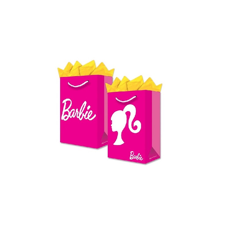 BOLSA DE REGALO MEDIANA BARBIE 20X26X3CM-GRANMARK-BOLSA/CAJA DE REGALO