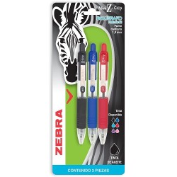 BOLIGRAFO Z-GRIP MINI PUNTO MEDIANO 3PZ-ZEBRA-BOLIGRAFO