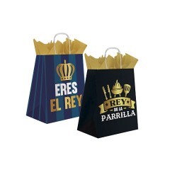BOLSA REGALO CHICA BOND C/A 13X8.5X21CM-GRANMARK-BOLSA/CAJA DE REGALO