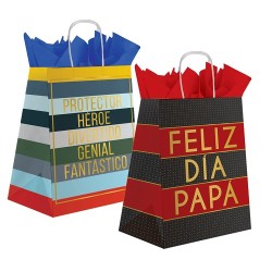 BOLSA REGALO GRANDE BOND C/A  24X10.X36.5CM-GRANMARK-BOLSA/CAJA DE REGALO
