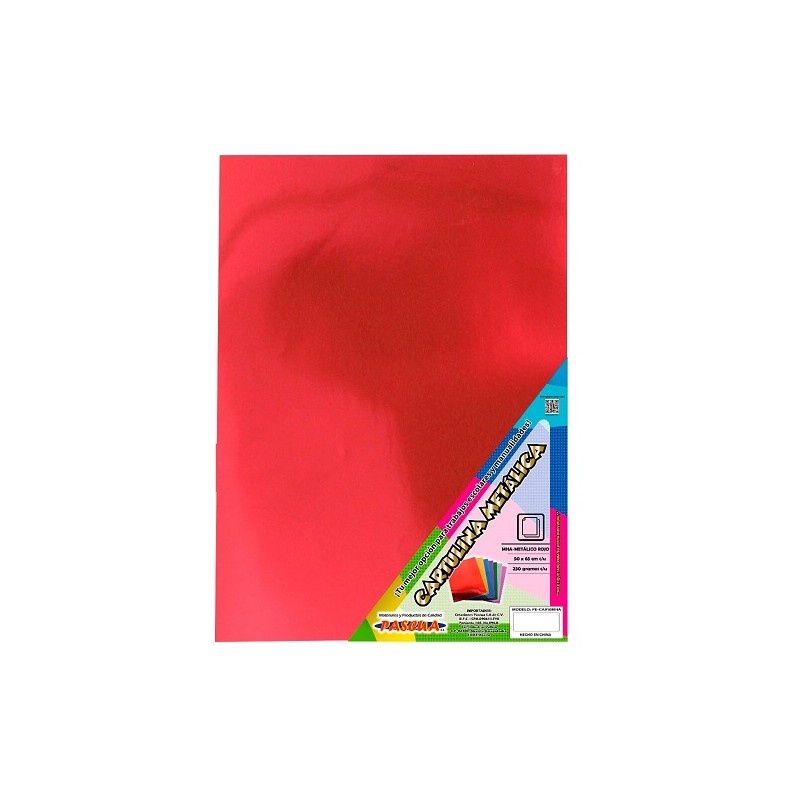 CARTULINA METALICA 68X53CM-PASCUA-CARTULINA