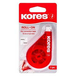 CORRECTOR CINTA 15MX4.2MM-KORES-CORRECTOR