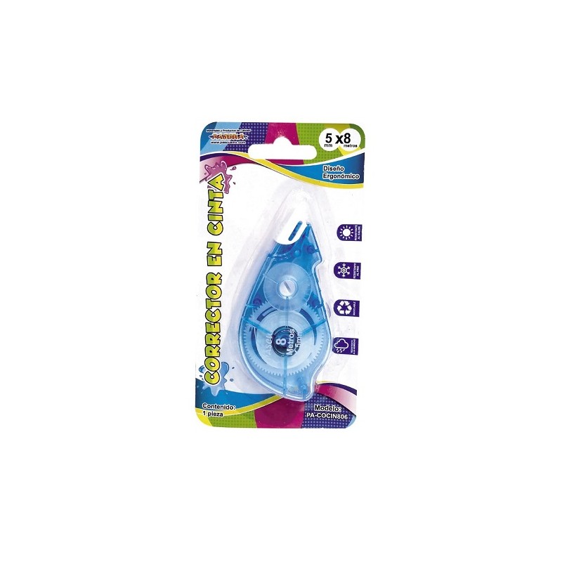 CORRECTOR EN CINTA 5MMX8M-PASCUA-CORRECTOR