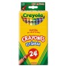 CRAYON CERA REDONDO 24PZ-CRAYOLA-CRAYONES