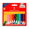 CRAYON JUMBO GRIP LAV Y BORR 12PZ+PROM-FABER CASTELL-CRAYONES