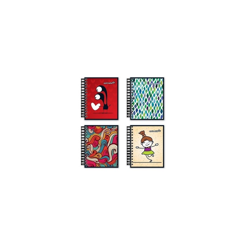 CUADERNO 1/8 RAYA 100H-ESTRELLA-BLOCK O CUADERNOS