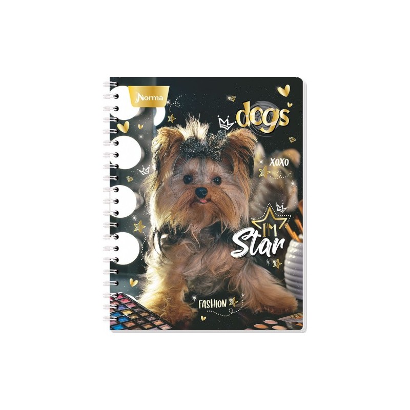 CUADERNO FRANCES DOGS RAYA 100HJS-NORMA-BLOCK O CUADERNOS
