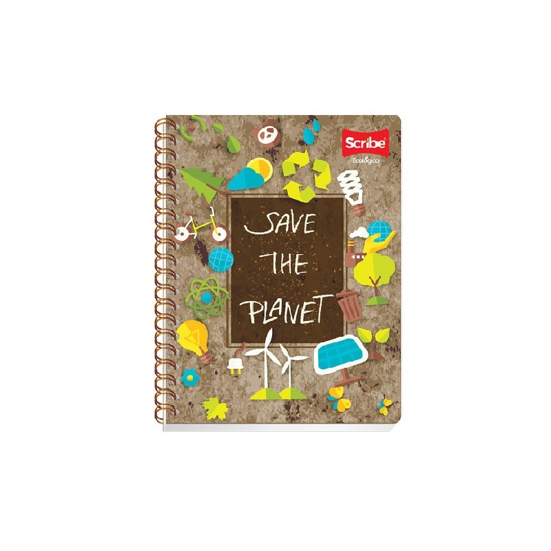 CUADERNO PROFESIONAL ECOLOGICO 100H-SCRIBE-BLOCK O CUADERNOS