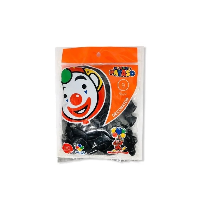 GLOBO DECORATOR #7 100PZ-PAYASO-GLOBO