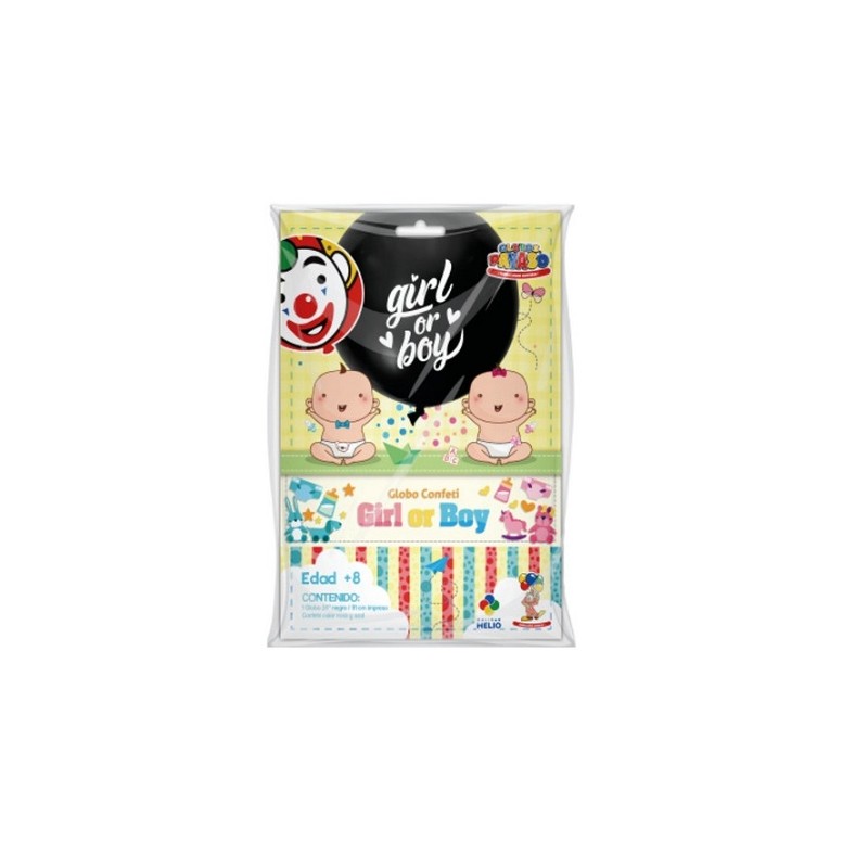 GLOBO NIÑO O NIÑA NO.24-PAYASO-GLOBO