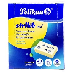 GOMA STRIKE 40 DE MIGAJON 40PZ-PELIKAN-GOMA
