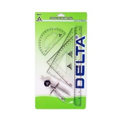 JUEGO DE GEOMETRIA CON COMPAS-DELTA-JUEGO DE GEOMETRIA