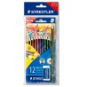 LAPICES DE COLORES 12 PZAS-STAEDTLER-LAPICES DE COLOR