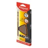 LAPIZ DE GRAFITO #2 BLACK PEPS 10Z-MAPED-LAPIZ