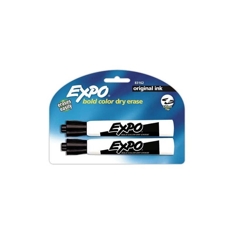 MARCADOR PARA PIZARRON EXPO NEGRO 2PZ-SHARPIE-MARCADORES