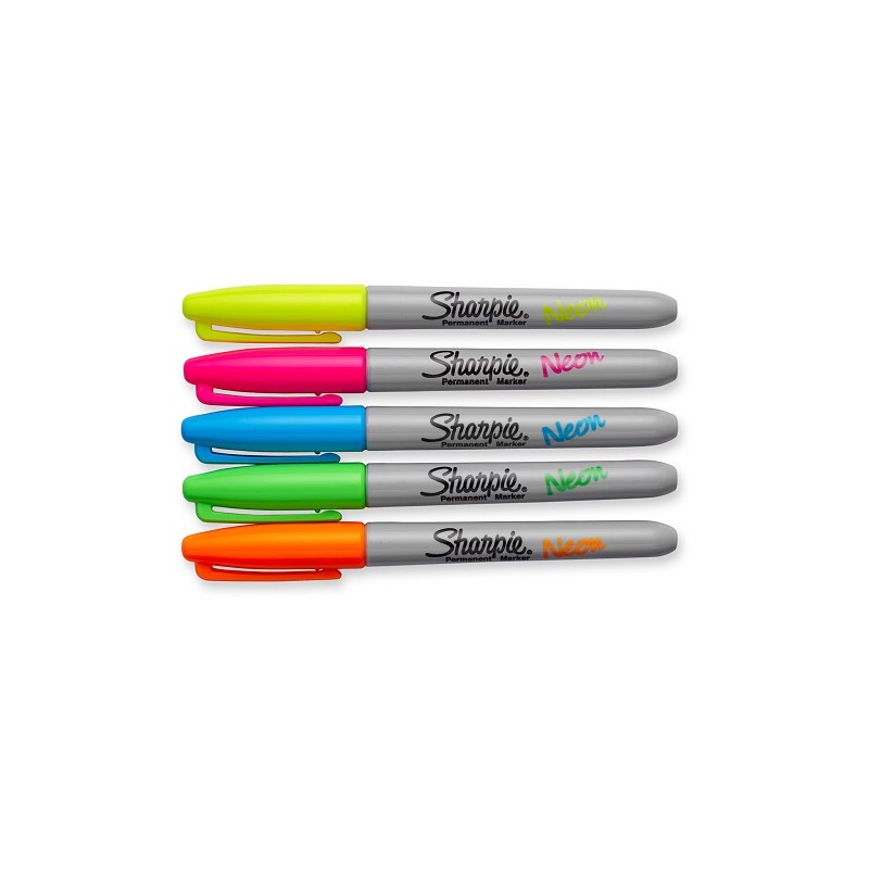 MARCADOR PERMANENTE SHARPIE NEON -SHARPIE-MARCADORES