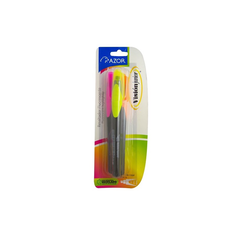 MARCATEXTOS JR FINO 3PZ-VISION-RESALTADOR