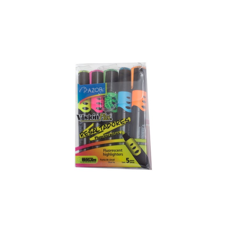 MARCATEXTOS VISION PLUS SURT 5PZ-VISION-RESALTADOR