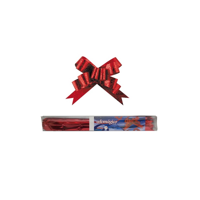 MOÑO DECORATIVO MD MAGICO SEDA 50PZ-CELOMAGICO-MOÑO/LISTON