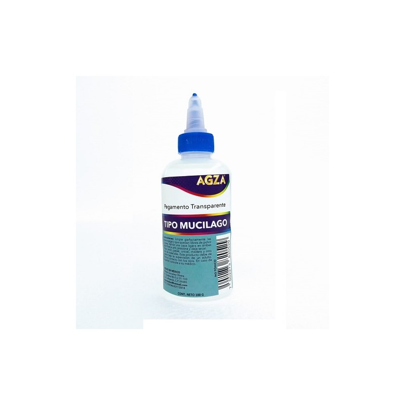MUCILAGO TRANSPARENTE 100 ML-AGZA-SILICON