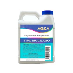 MUCILAGO TRANSPARENTE 1LT-AGZA-SILICON