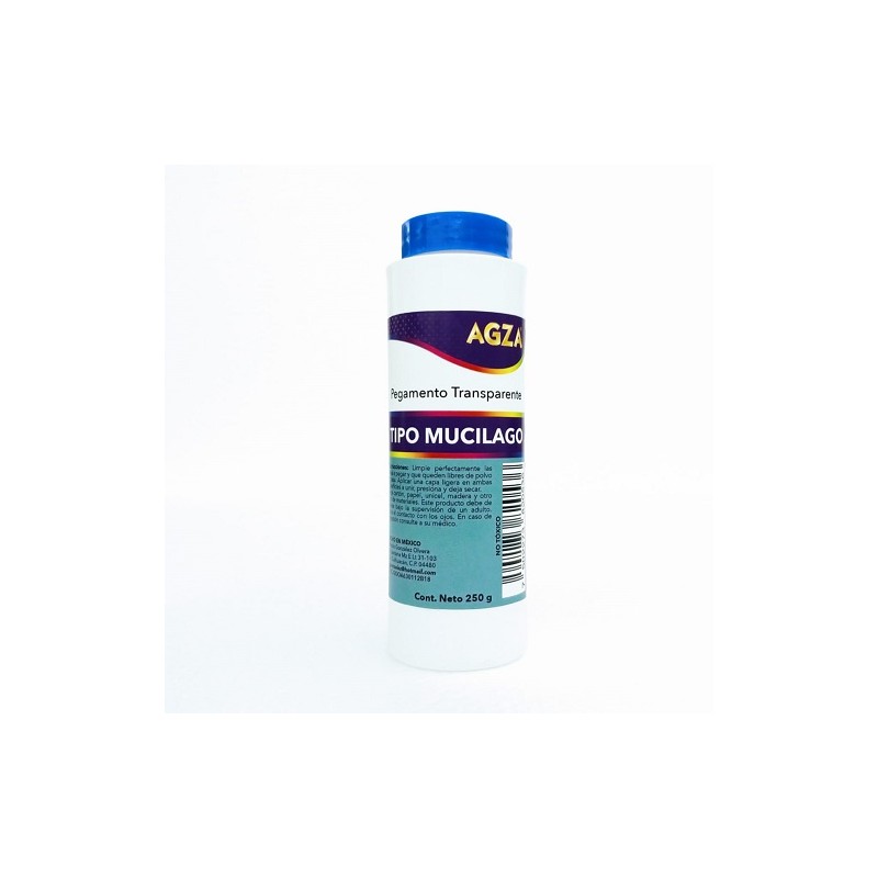 MUCILAGO TRANSPARENTE 250 ML-AGZA-SILICON