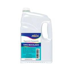MUCILAGO TRANSPARENTE 4LT-AGZA-SILICON