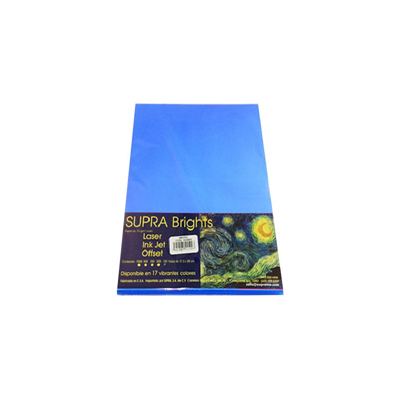 PAPEL  BRIGHTS CARTA 75GR 100H-SUPRA-PAPEL MULTIFUNCIONAL