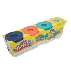PASTA PARA MOLDEAR SURTIDO 4PZ-PLAY DOH-MASA/PLASTILINA