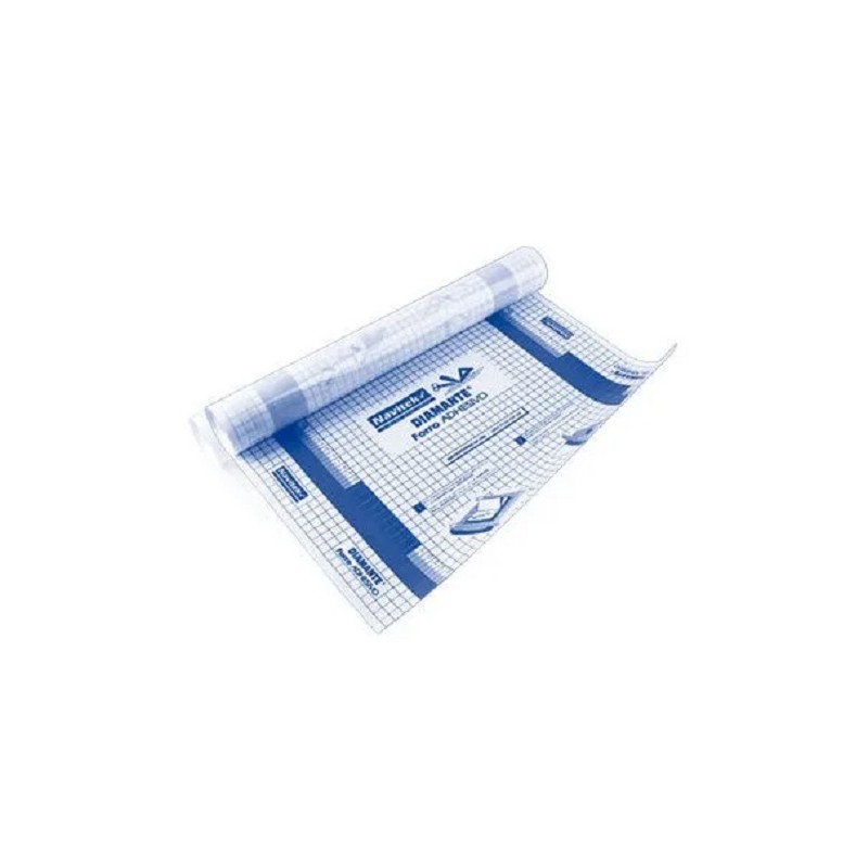 PLASTICO ADHESIVO PVC DIAMANTE 45CMX20M-NAVITEK-MICA ADHERIBLE