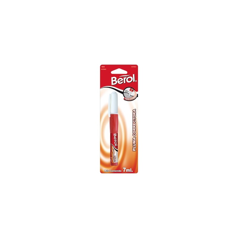 PLUMA CORRECTORA 7ML-BEROL-CORRECTOR