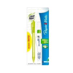 PLUMA CORRECTORA L.PAPER 7ML+1 BOL-PAPER MATE-CORRECTOR