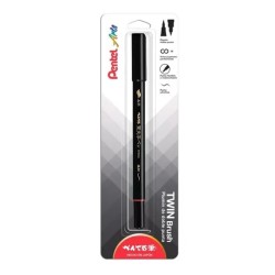 PLUMON DOBLE PUNTA NEGRO-PENTEL-PLUMIN/PLUMONES